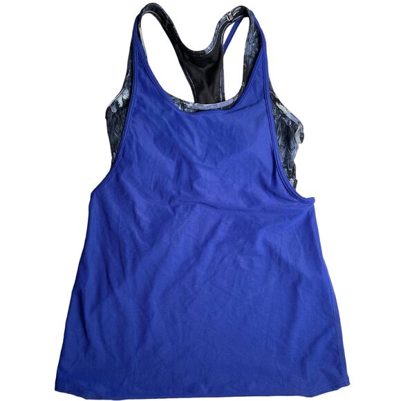 TYR Maximum Support STORM MADISON 2n1 Tankini Swim Top Blue Small 4/6 - $60 - Picture 2 of 7